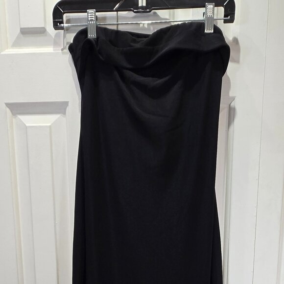 NWT Women’s Black Strapless Maxi Dress – Size Small - Picture 3 of 7